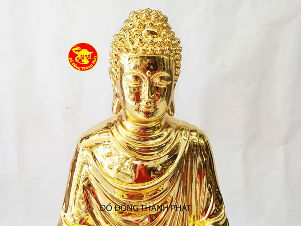 Tượng Phật Thích Ca Mâu Ni Mạ Vàng 24 k