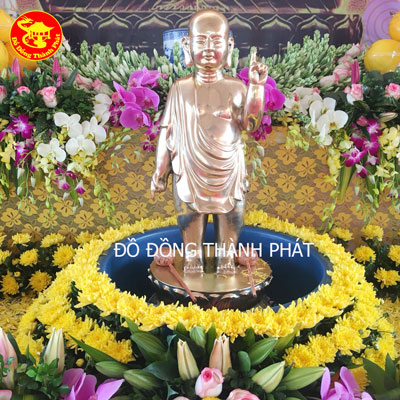 Đúc Tượng Phật Tích Ca Đản Sanh Cao 81 cm Tại Văn Lâm Hưng Yên