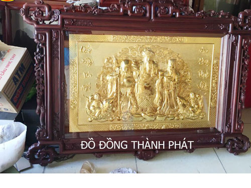 Nơi Bán Tranh Phúc Lộc Thọ Mạ Vàng 24 k Đẹp Tại Hà Nội, Đà Nẵng, Sài Gòn