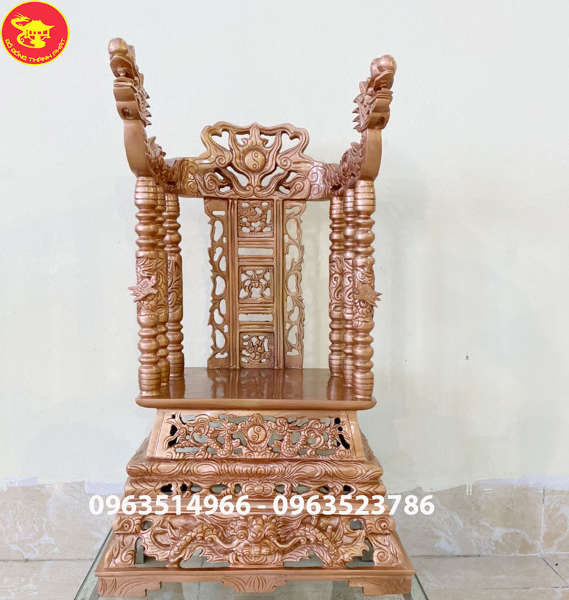 Hoàn Thiện Ngia Thờ Bằng Đồng Đỏ Cao 81 Cm Cho Anh Khách Vĩnh Phúc
