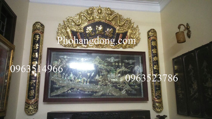 Bộ Cuốn Thư Câu Đối Đồng Đức Lưu Quang