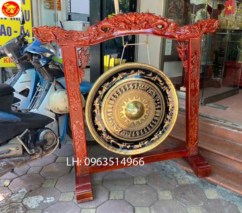 báo giá chiêng đồng treo nhà thờ họ đẹp tiếng hay