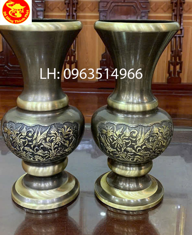 lọ hoa bông cúc cao 30 cm