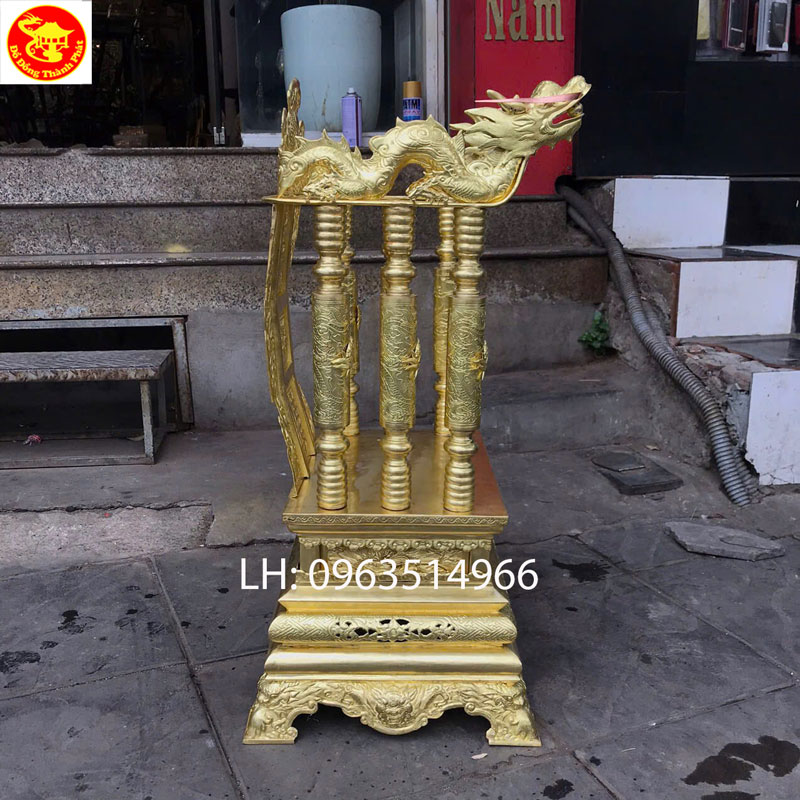 địa chỉ bán ngai thờ cúng bằng đồng cao 68 cm