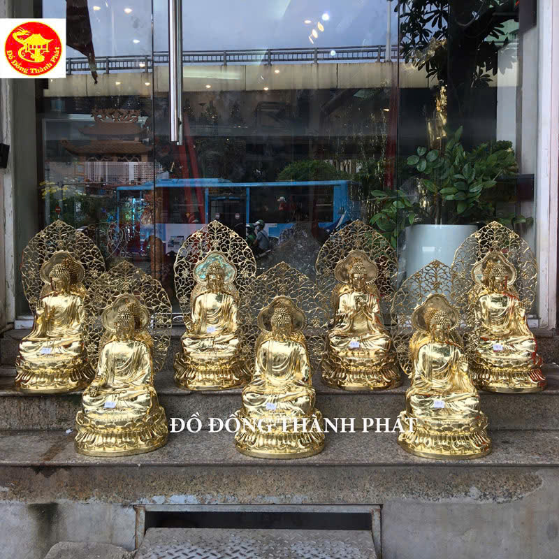 tượng dược sư lưu ly bằng đồng