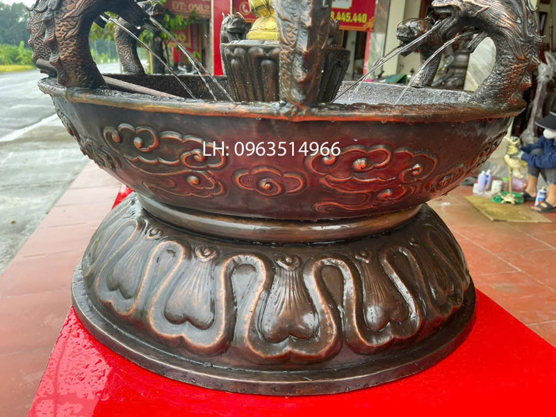 báo giá chậu tắm phật cử long bằng đồng