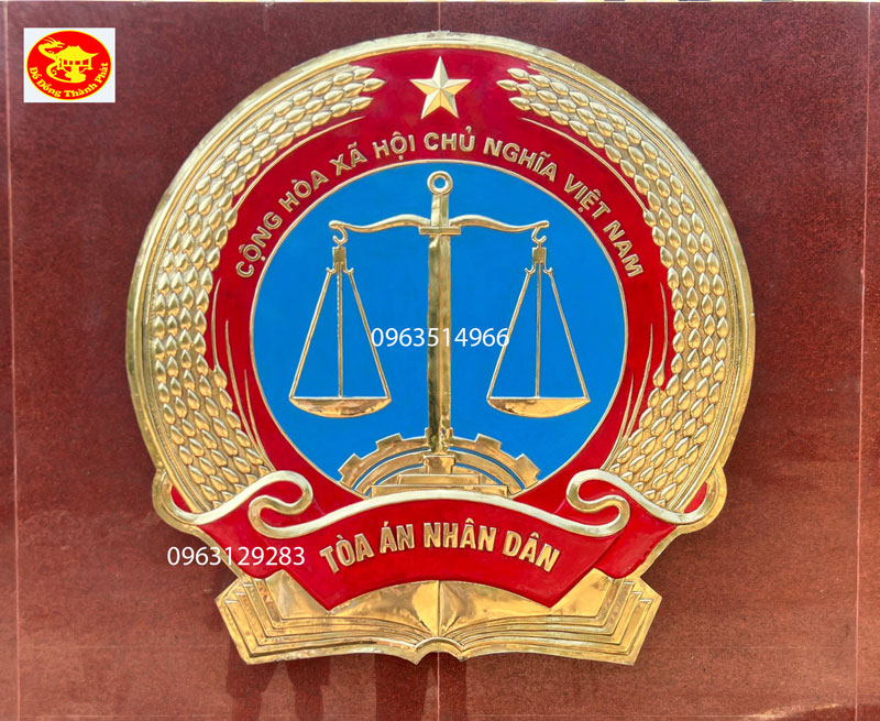 logo bang đồng tòa an nhân dân 