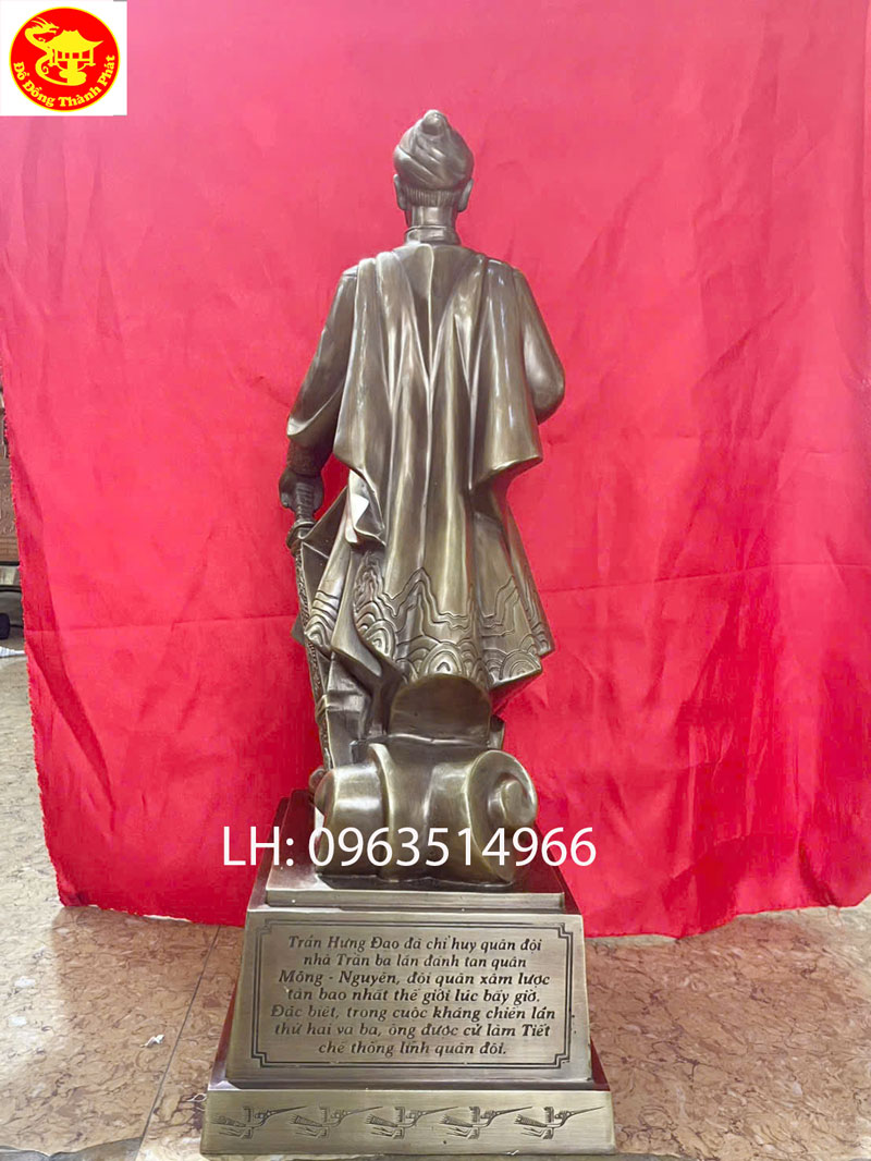 báo giá tượng trần quốc tuấn để bàn làm việc đẹp