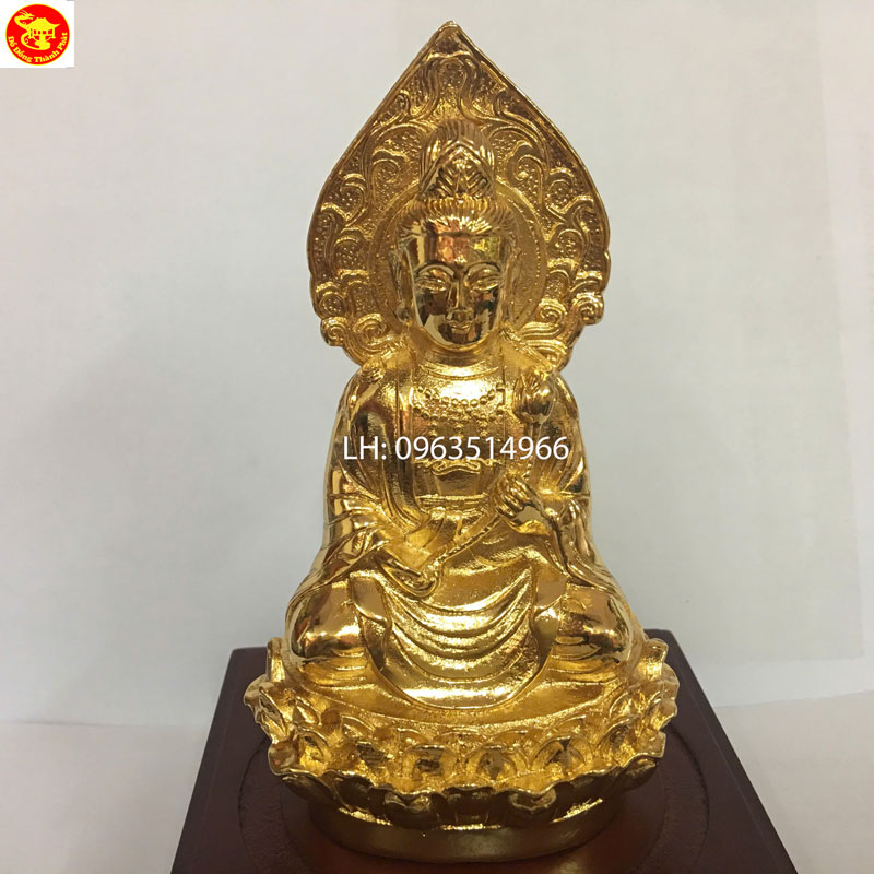 cửa hàng bán tượng phật để ô tô bằng đồng đẹp