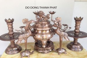 Bộ Ngũ Sự Ngũ Sắc Long Phụng 55
