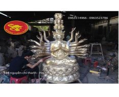 Đúc Tượng Phật Tượng Trăm Tay Ngàn Mắt Cao 2,2 m