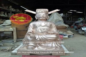 Đúc Tượng Chân Dung Đức Thánh Trần cao 61 cm
