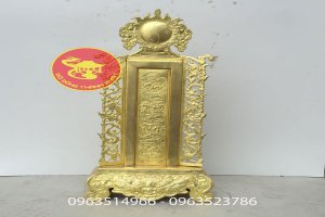 Bài Vị Thờ Cúng Tổ Tiên Bằng Đồng.