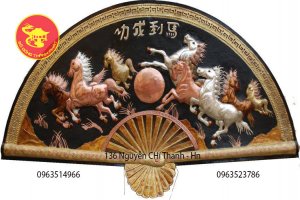 Tranh Đồng Bát Mã Đẹp
