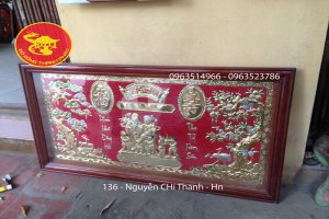Bán Tranh Đồng Mừng Thọ