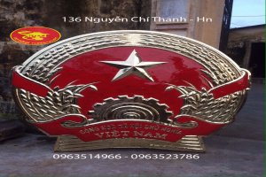 Quốc Huy Việt Nam Bằng Đồng 2 m