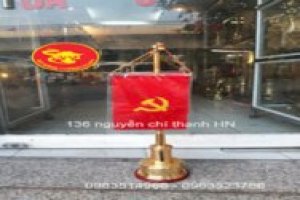 Cột Cờ Mạ Vàng 24 k Cao 60,5 cm