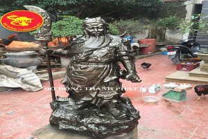 Đúc Tượng Quan Công Cao 1,27 m