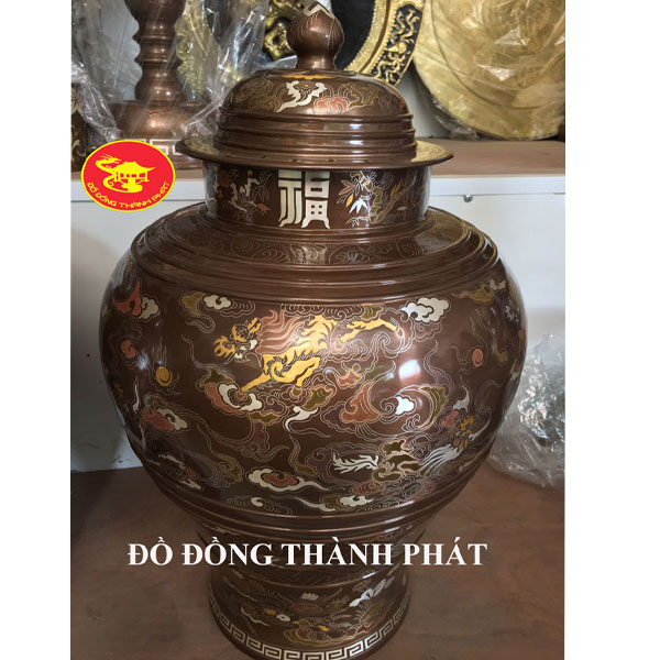 Bòng Thất Lân Vờn Cầu Ngũ Sắc Cao 1,3 m