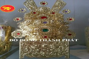 Bộ Mũ Đế Đồng Quan Nhớn Bằng Đồng