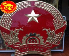 Quốc Huy Bằng Đồng Đường Kính 1,2 m| Địa Chỉ Uy Tín Làm Quốc Huy Đẹp