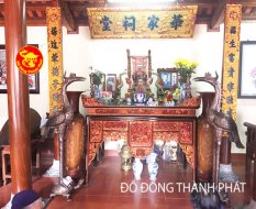 Đôi Hạc Đồng Cúng Tiến Nhà Thờ Họ Cho Khách Tại Kiến An Hải Phòng Ngày 22/1/2018