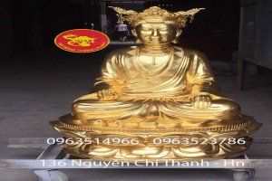 Tượng Vương Mẫu Lương Lương Thiếp Vàng 9999
