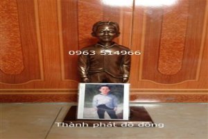 Đúc tượng đồng, đúc tượngchân dung toàn thân cao 50 cm