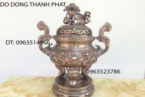 Bộ Đồ Thờ Cúng Long Phụng cao 50 cm
