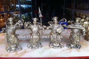 Bộ Tượng Tứ Đại Thiên Vương Bằng Đồng