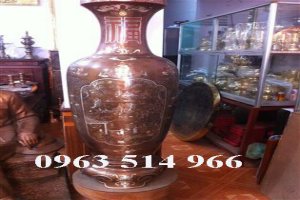 Lọ lục bình Khảm ngũ sắc