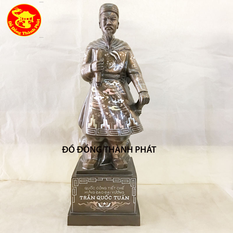 Tượng Đồng Mỹ Nghệ Đẹp Tượng Trần Quốc Tuấn